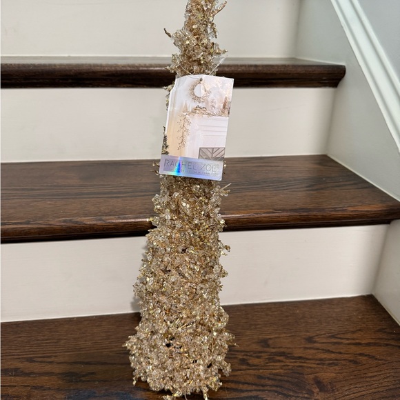 RACHEL ZOE EXQUISITE LG GOLD/CRYSTAL CHRISTMAS TREE NEW ‼️‼️LAST ONE‼️‼️ - Picture 8 of 9